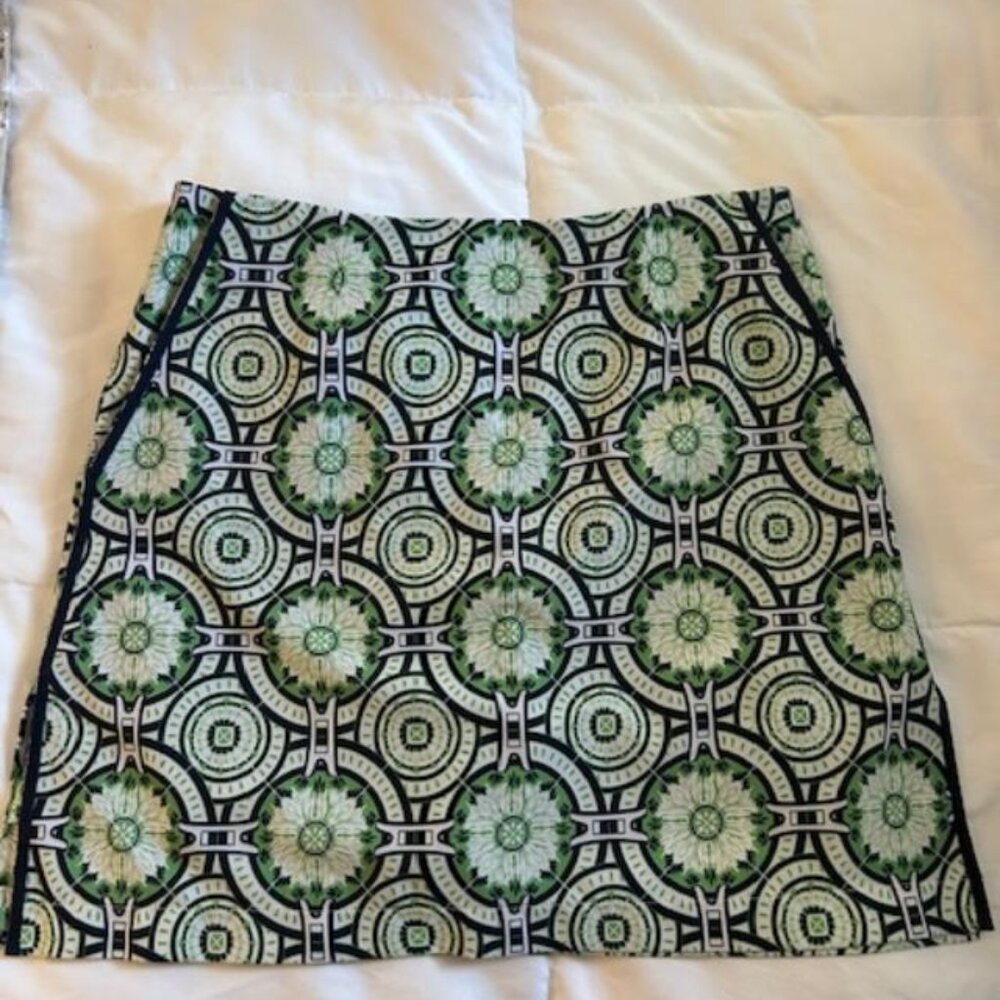 Golftini Mint Julep Pattern Skort